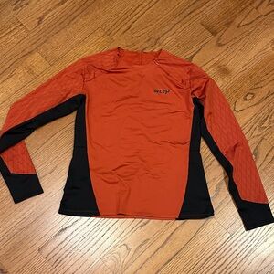 CEP Women's Orange and Black long sleeve shirt